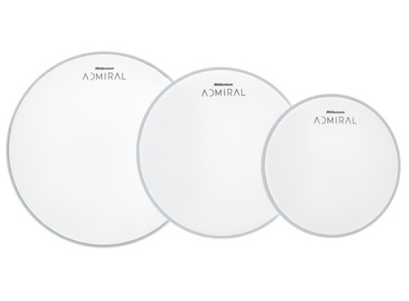 Millenium Admiral Coated Drumhead Pack 2 Millenium Admiral Coated Drumhead Pack 2